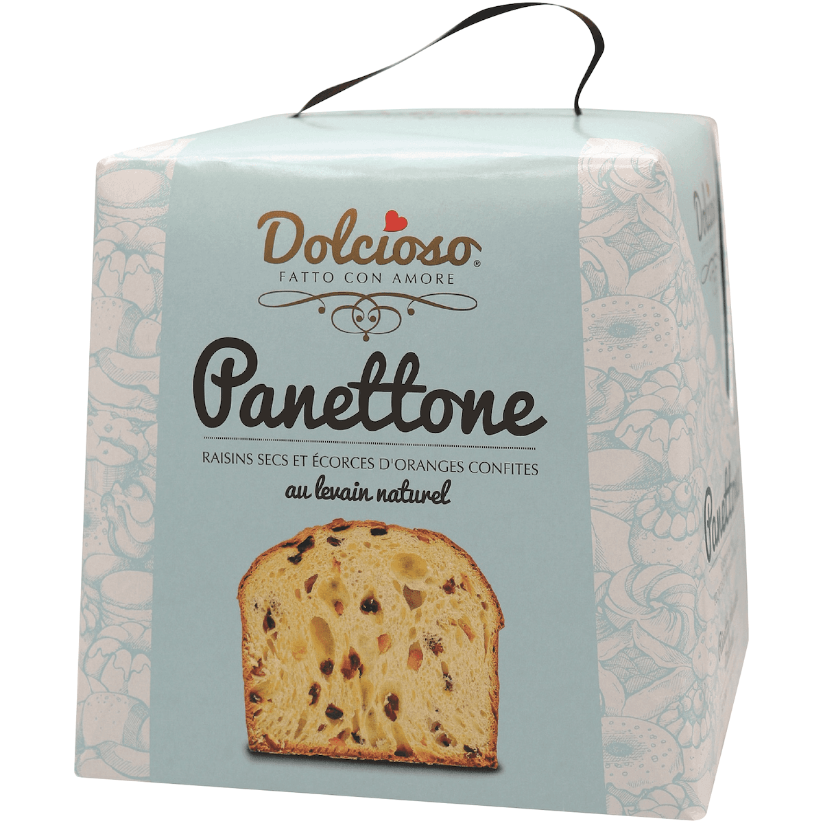 PANNETONNE AVEC BEURRE BOITE CARTON 800G