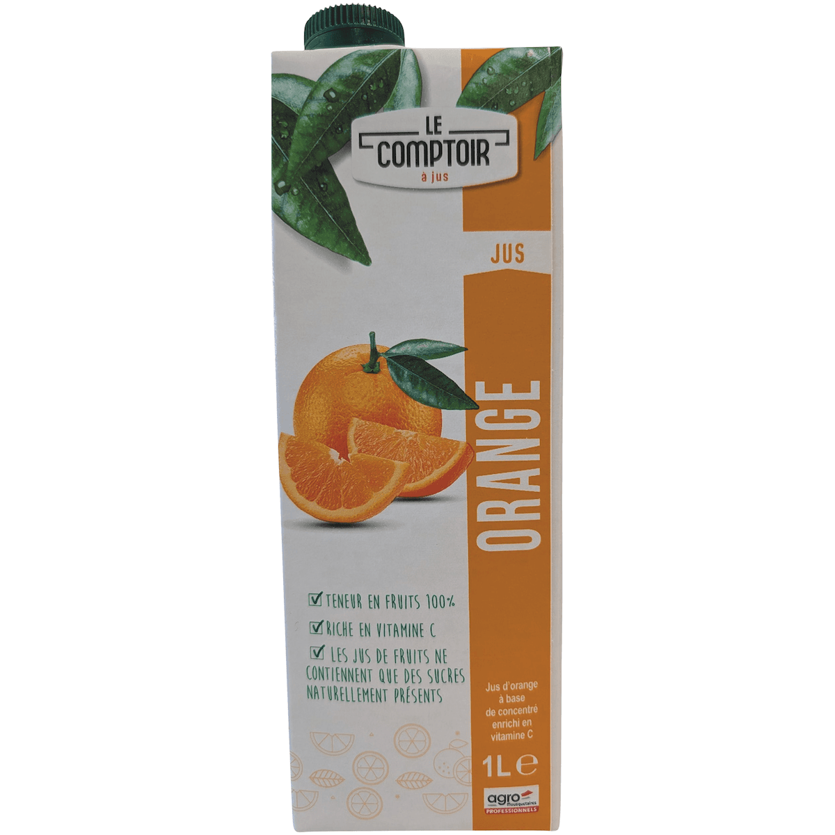 JUS DE FRUITS BRIKS 1L LE COMPTOIR ABC ORANGE