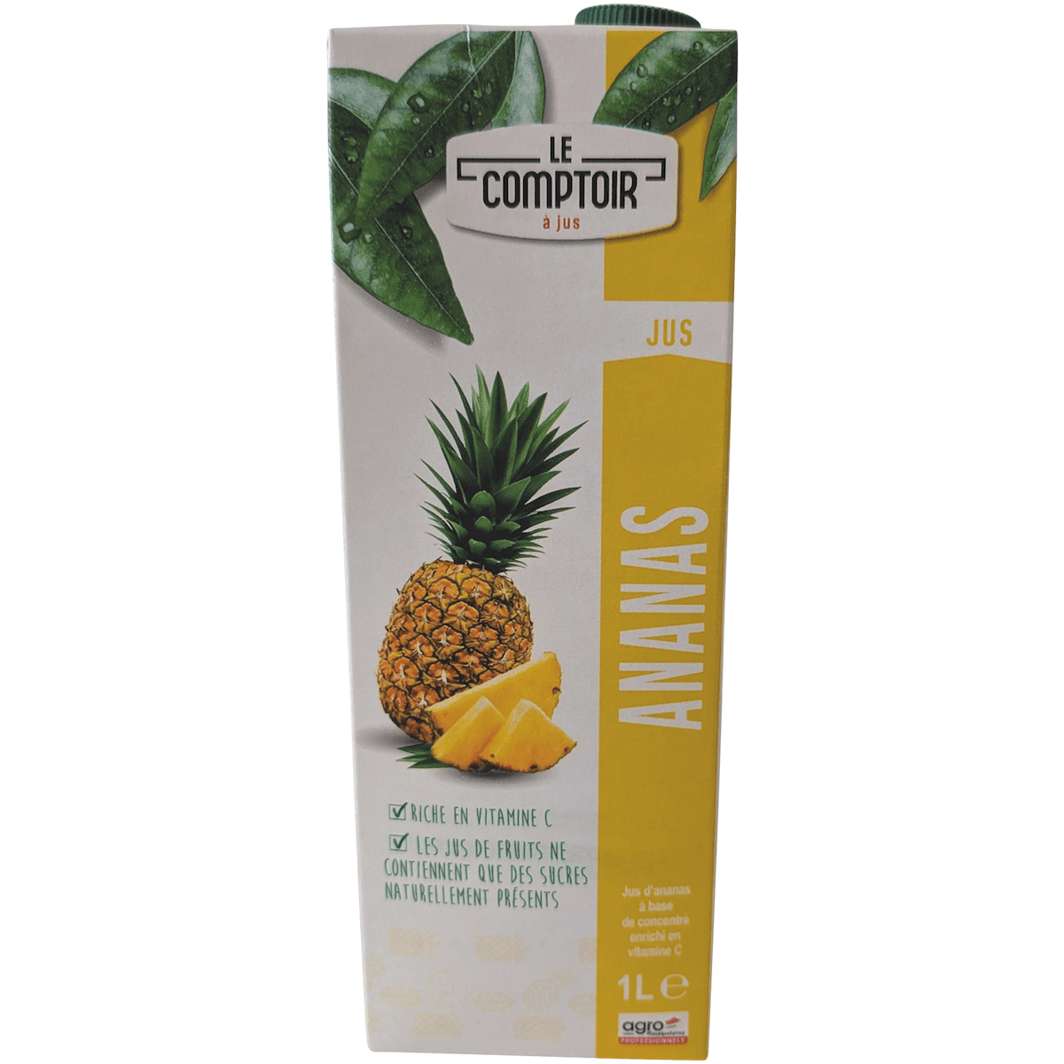 JUS DE FRUITS BRIKS 1L LE COMPTOIR ABC ANANAS