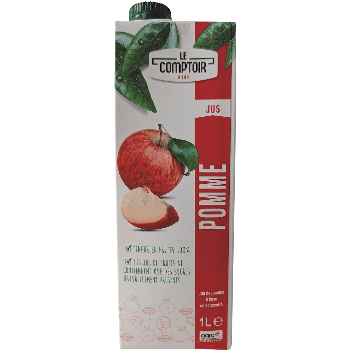 JUS DE FRUITS BRIKS 1L LE COMPTOIR ABC POMME