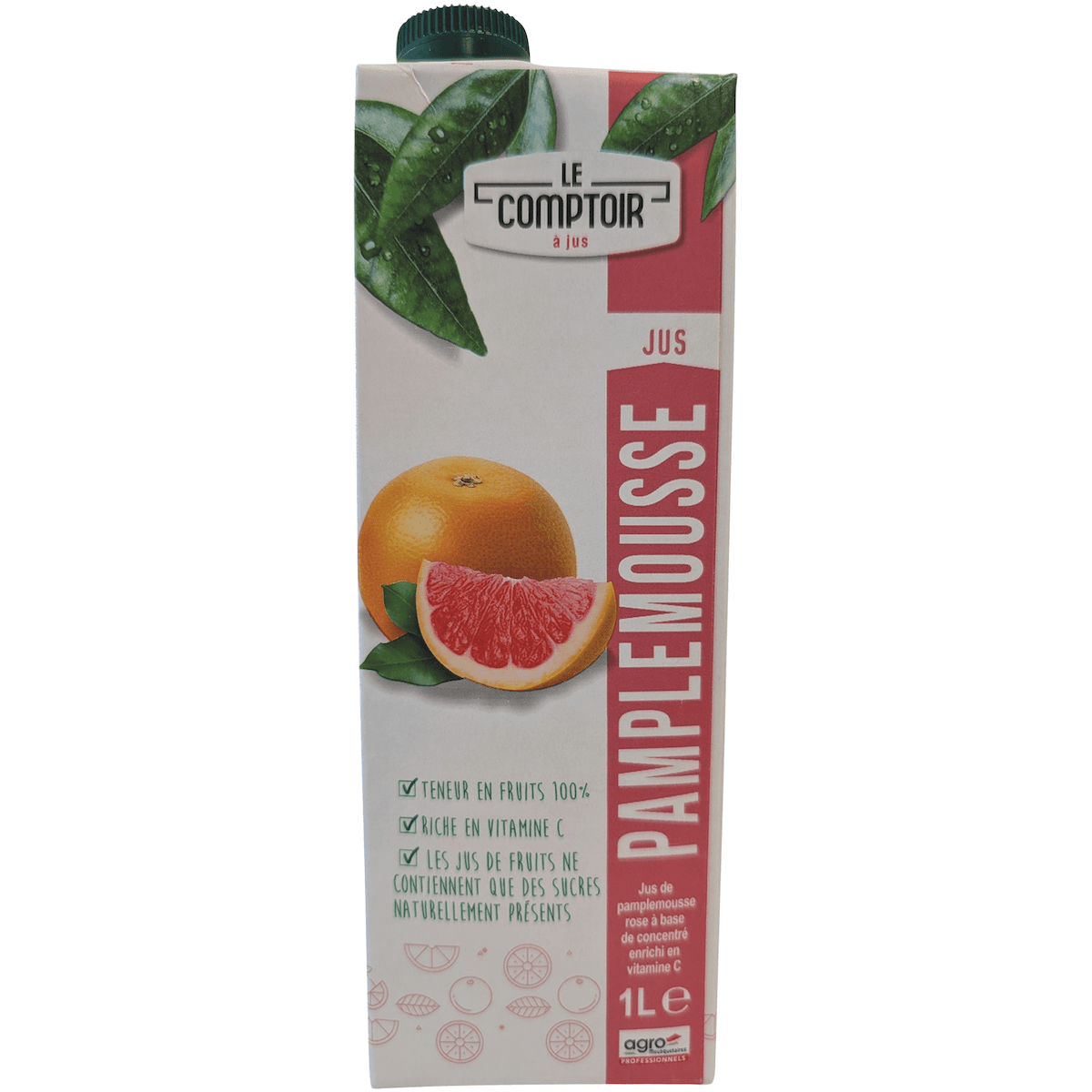 JUS DE FRUITS BRIKS 1L LE COMPTOIR ABC PAMPLEMOUSSE