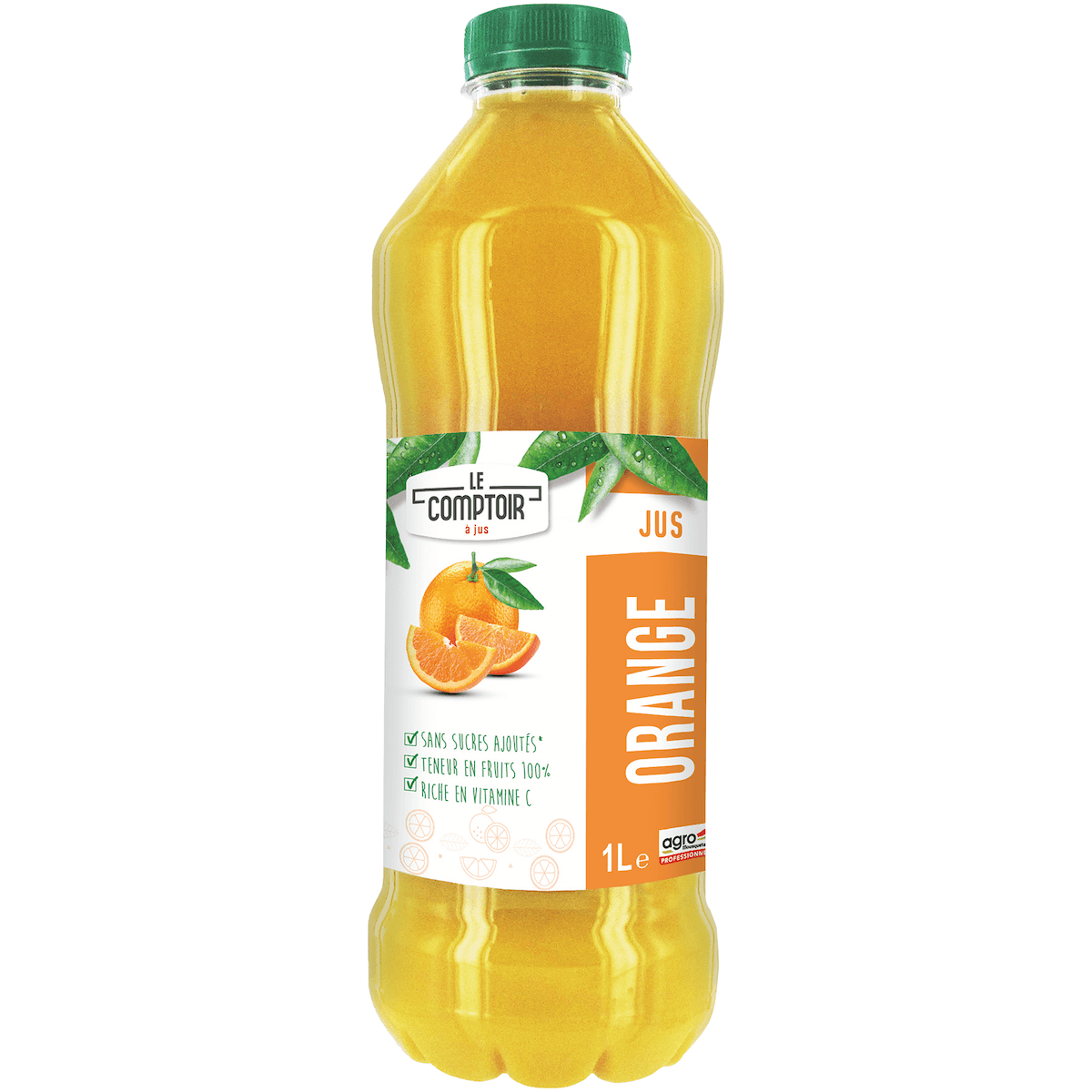 JUS DE FRUITS PET 1L LE COMPTOIR ABC ORANGE