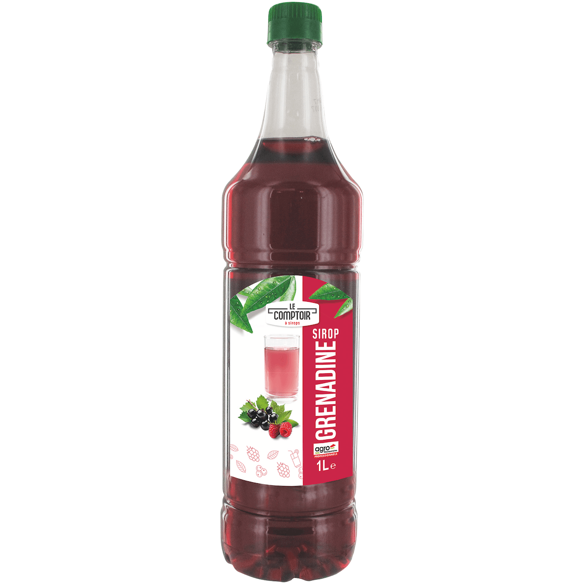 SIROP BOUTEILLE PET 1L LE COMPTOIR GRENADINE
