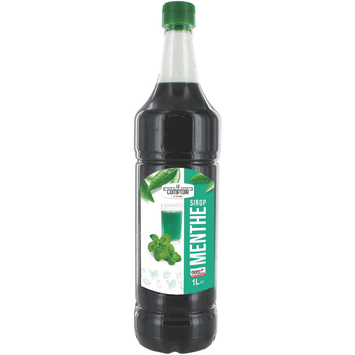SIROP BOUTEILLE PET 1L LE COMPTOIR MENTHE