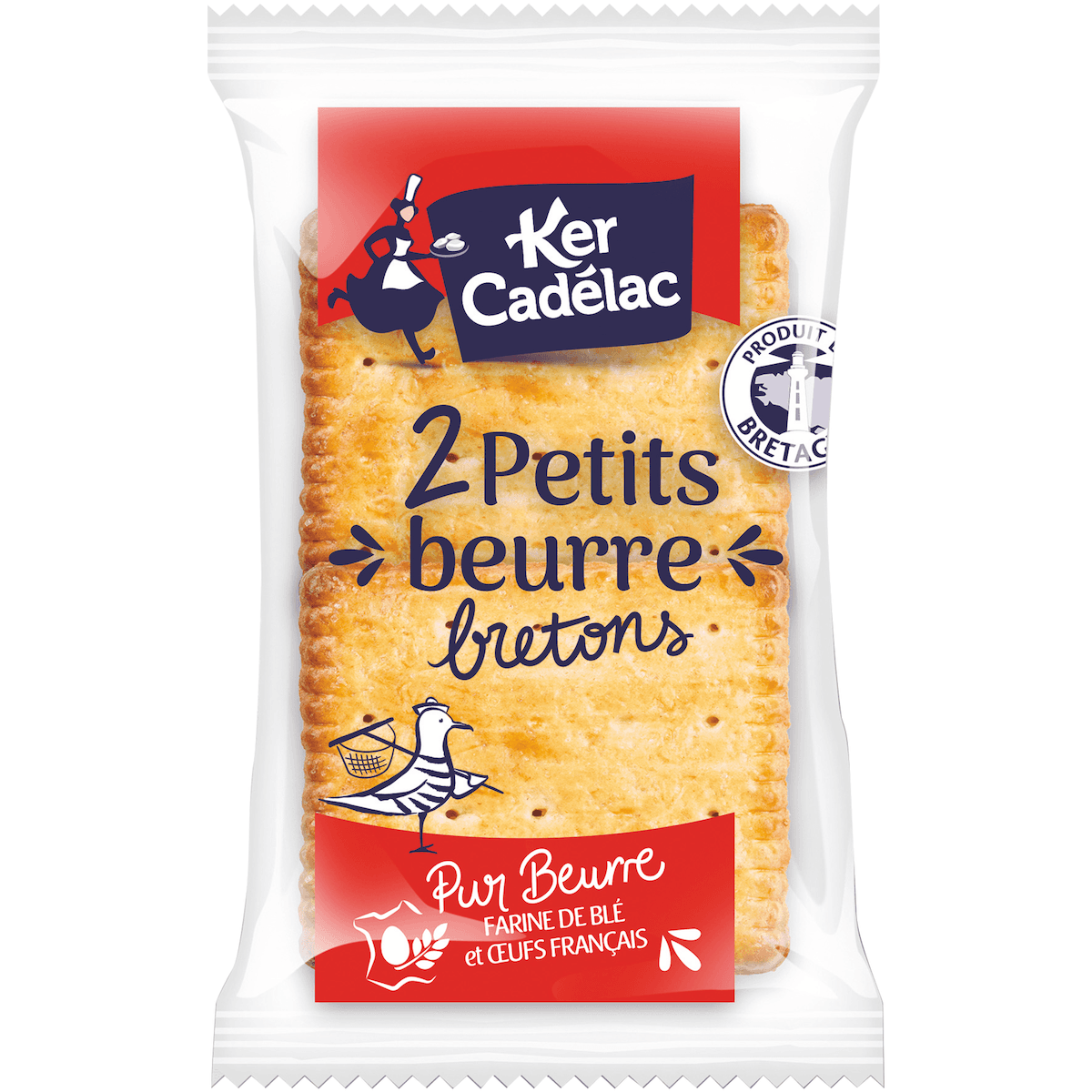 PETITS BEURRE- LOT DE 2 DE 20G