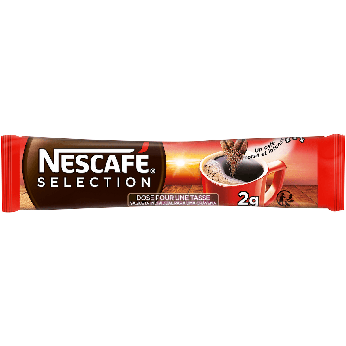 NESCAFE SELECTION - CARTON DE 300 STICKS DE 2G