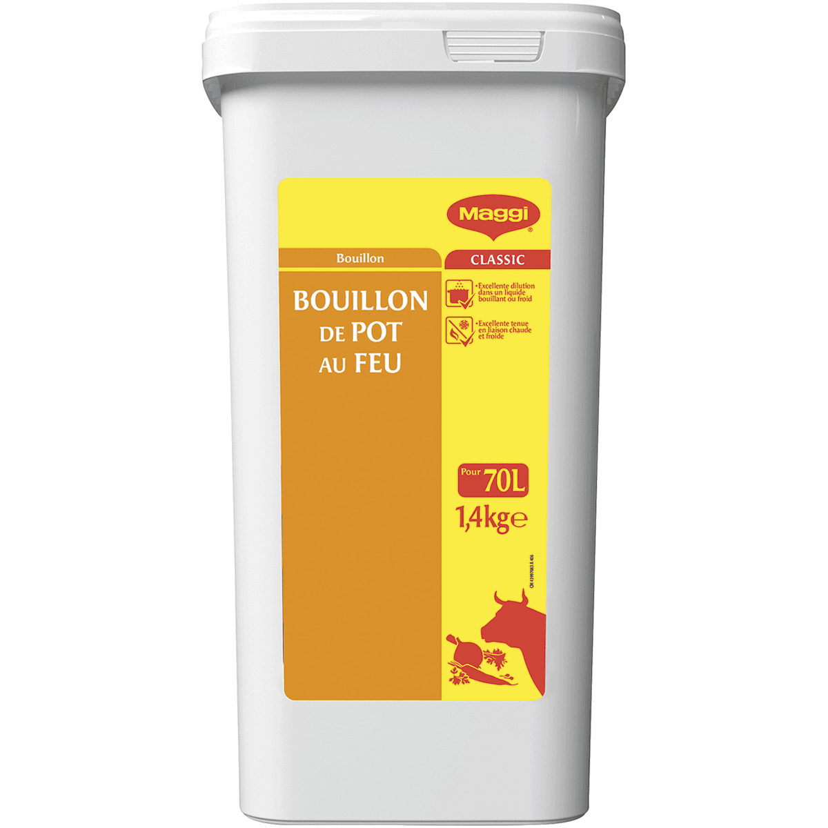 POT-AU-FEU - BOITE DE 1,4KG POUR 70L