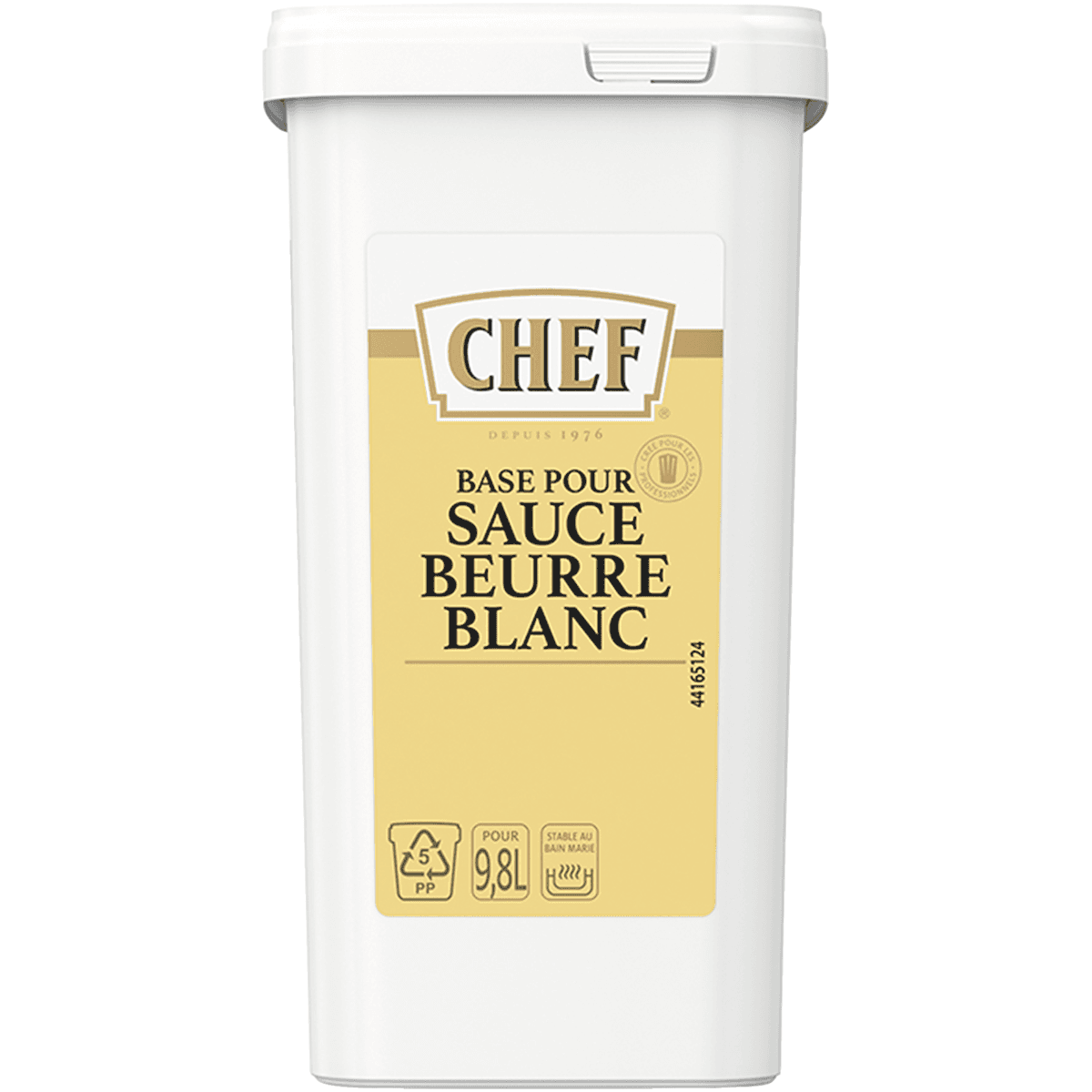 SAUCE BEURRE BLANC  - BTE 1,02KG POUR 9,8L