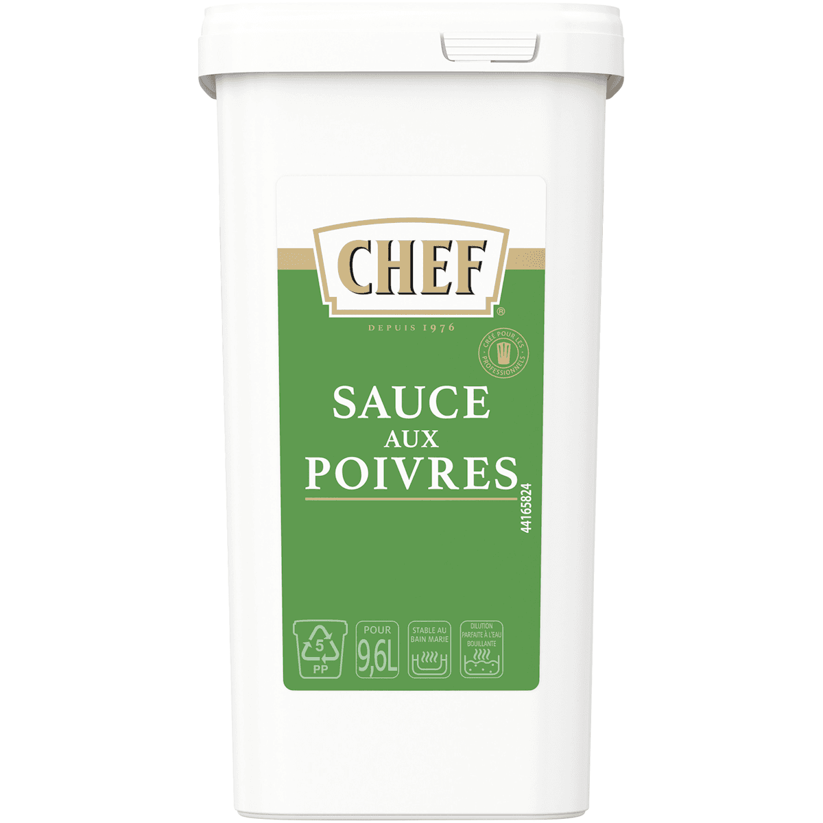 SAUCE AUX POIVRES - BTE 1,08KG POUR 9,6 L