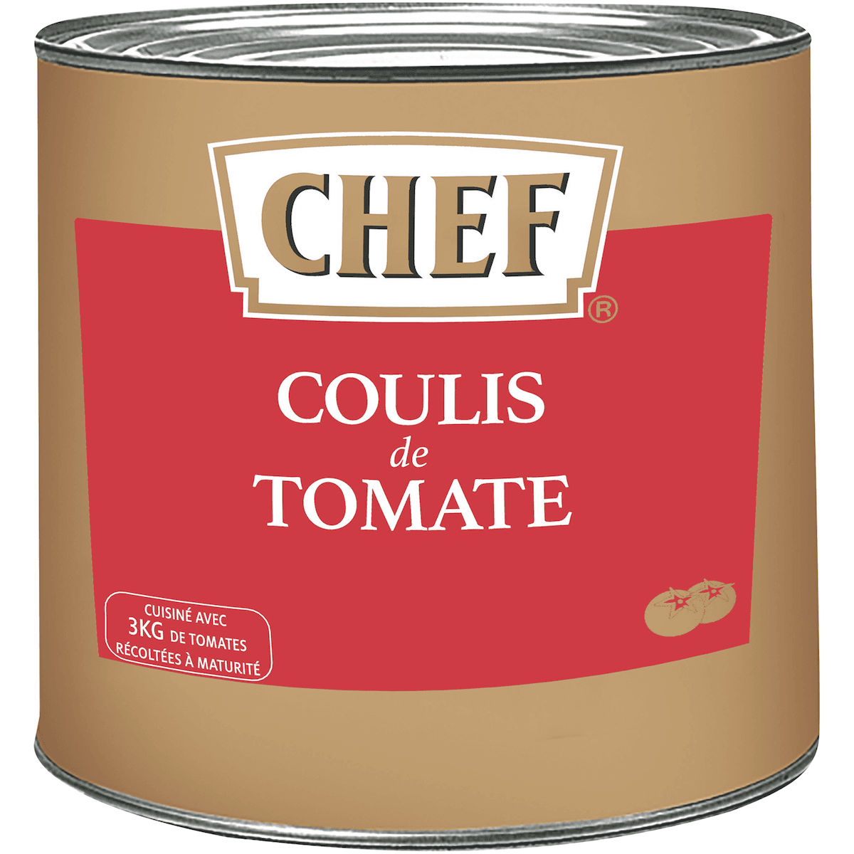 COULIS DE TOMATE - BTE 2,5KG (APPERTISE)