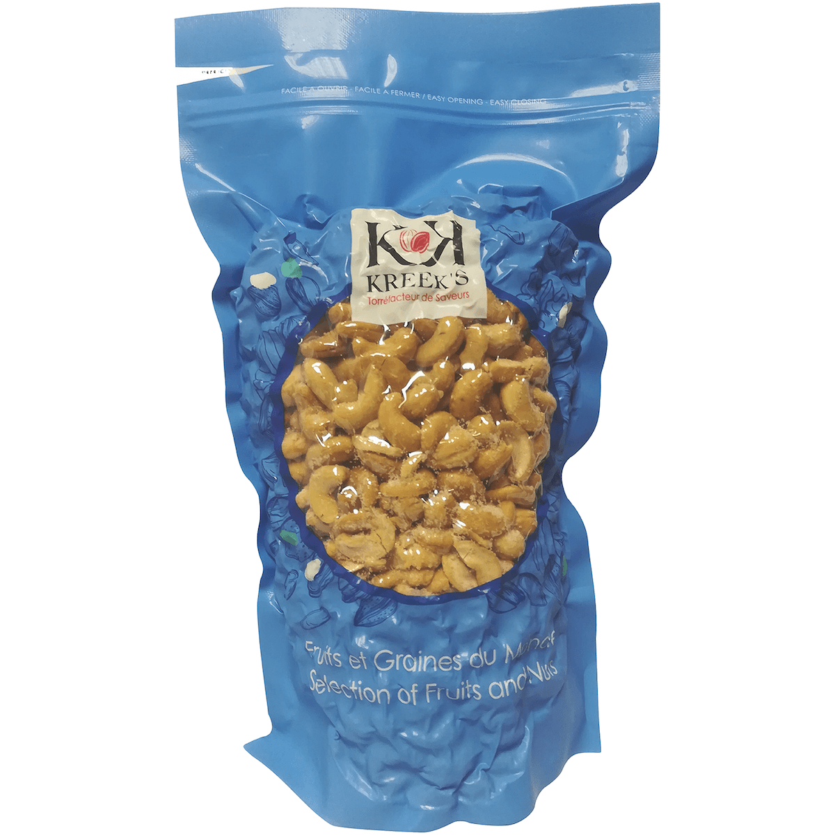 NOIX DE CAJOU GRILLEES,SALEES - W320 1KG S/V