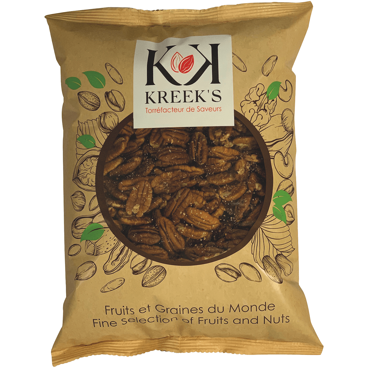 NOIX DE PECAN CRUE - 1KG