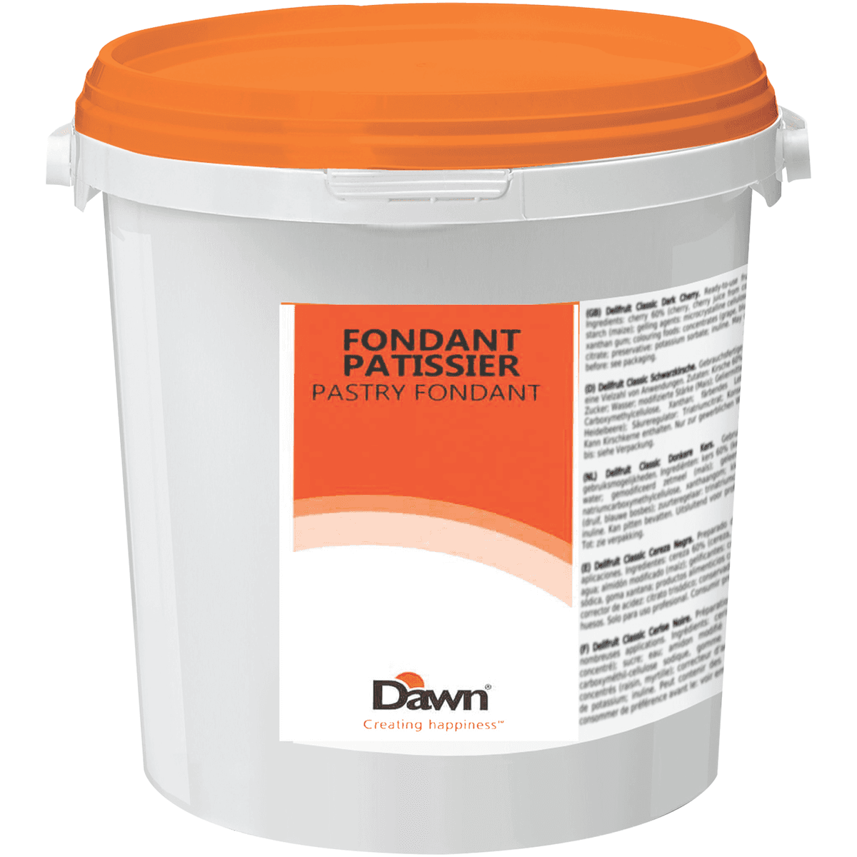 FONDANT PATISSIER  SEAU 8 KG