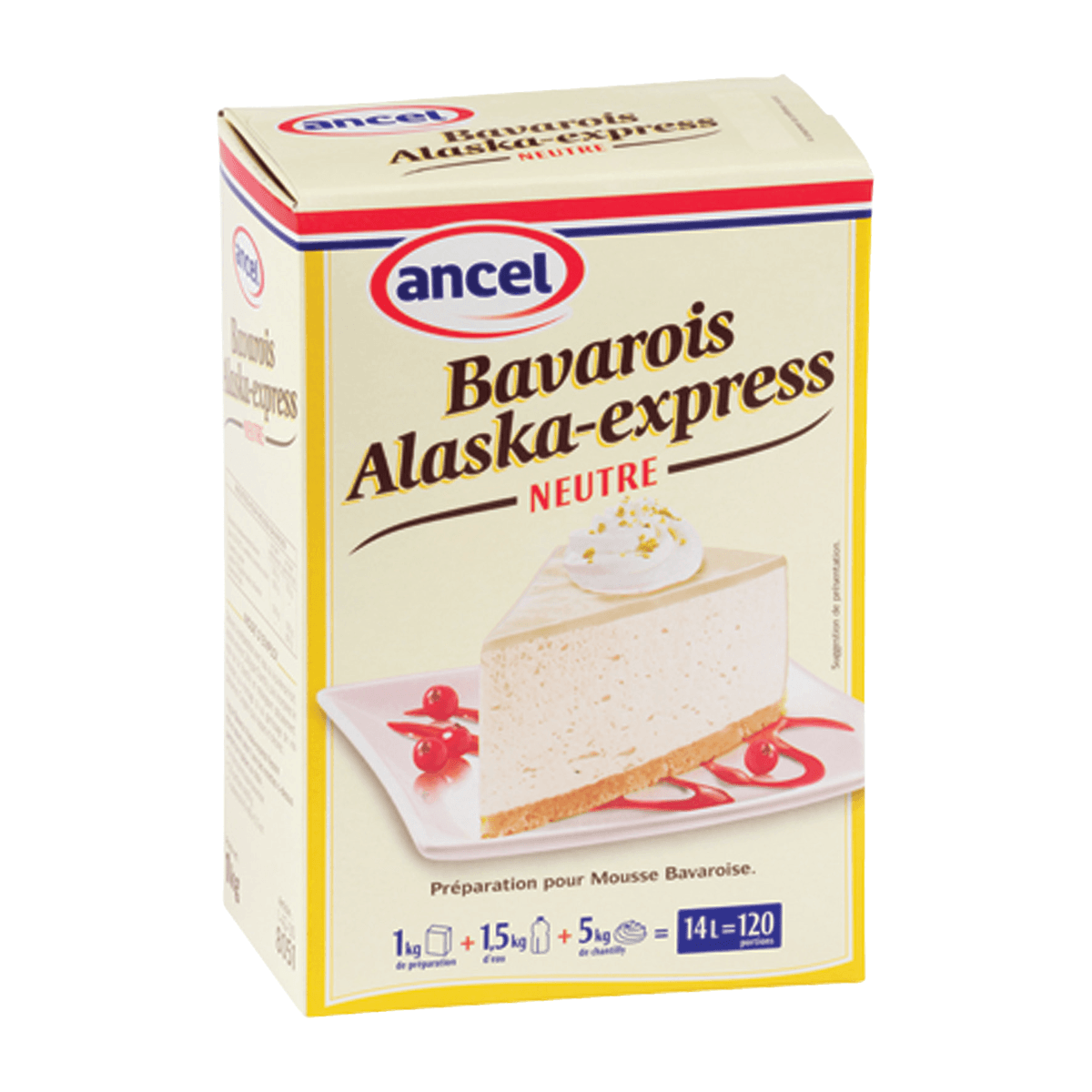 PREPARATIONS POUR BAVAROIS / ALASKA-EXPRESS NEUTRE ETUI 1KG