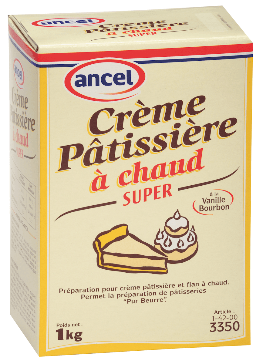 PREPARATION POUR CREME PATISSIERE A CHAUD SUPER ETUI 1KG