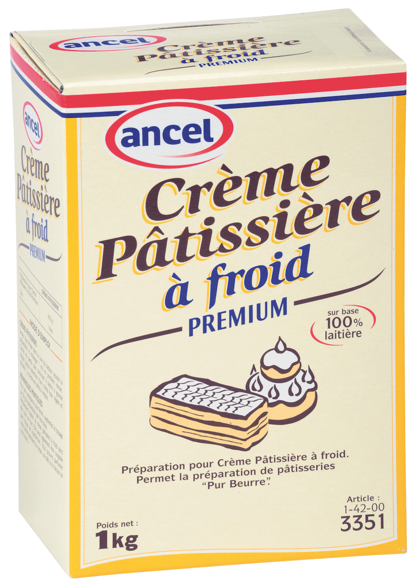 PREPARATION POUR CREME PATISSIERE A FROID PREMIUM ETUI 1 KG