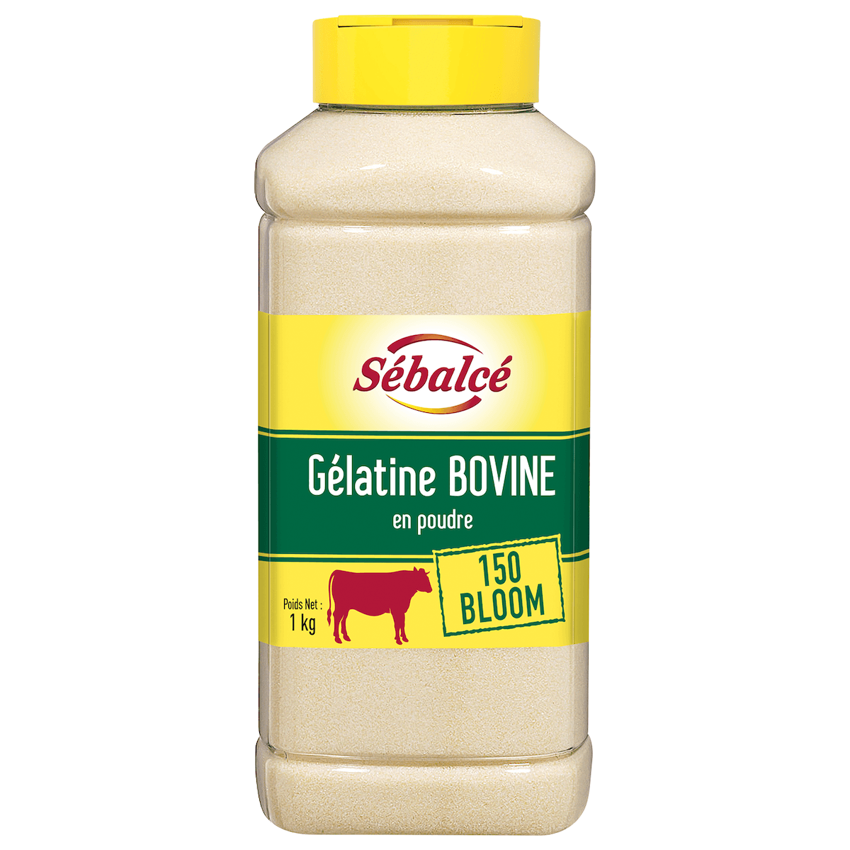 GELATINE BOVINE EN POUDRE 150 BLOOM BOITE 1KG