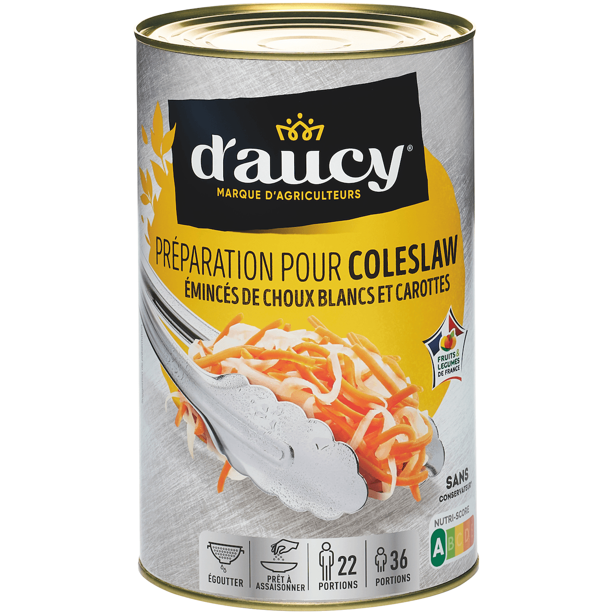 PREPARATION POUR COLESLAW - BTE 5/1 - CULTIVE 100% FRANCE
