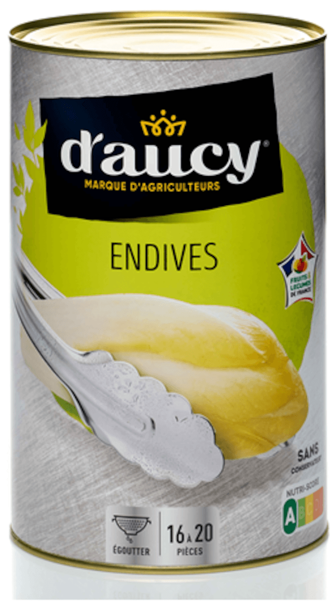 ENDIVES 18/22 - BTE 5/1 - CULTIVE 100% FRANCE