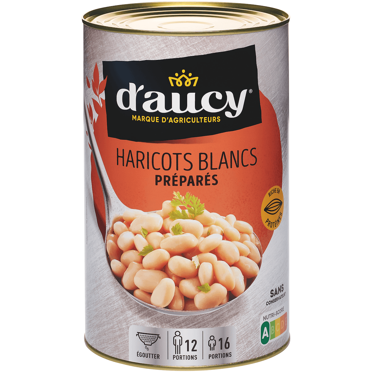 HARICOTS BLANCS PREPARES- BTE 5/1