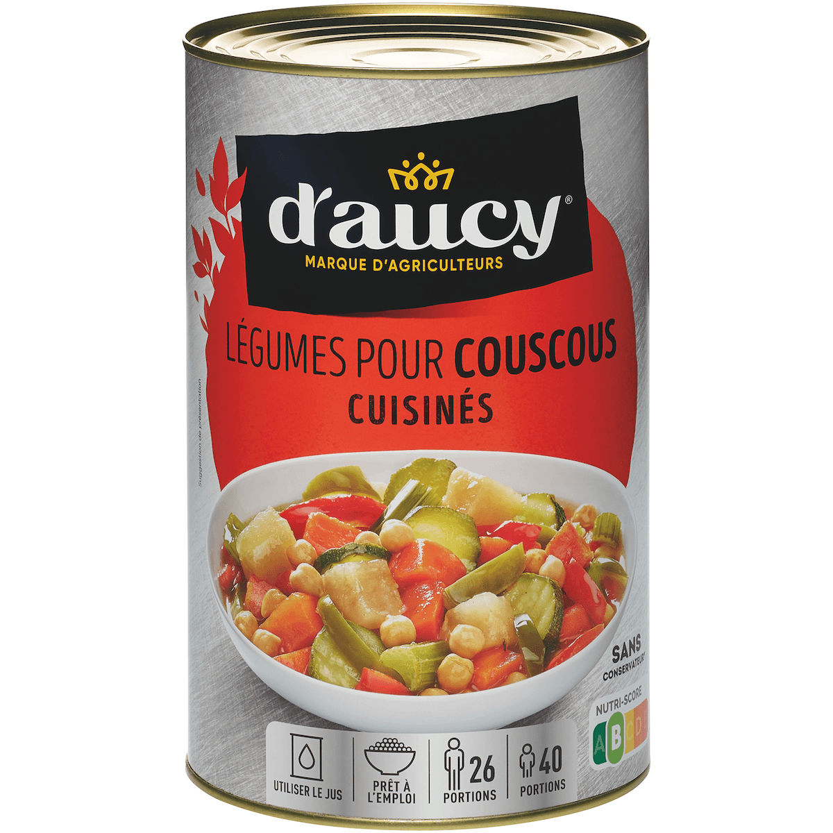 LEGUMES POUR COUSCOUS - BTE 5/1
