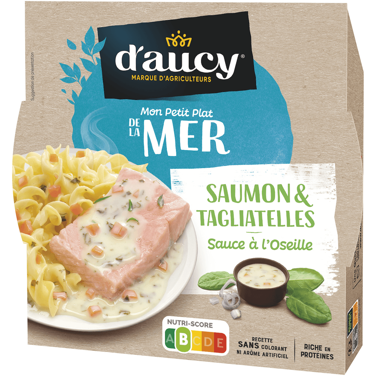 SAUMON A L'OSEILLE ET SES TAGLIATELLES SAUCE A L OSEILLE - 300G