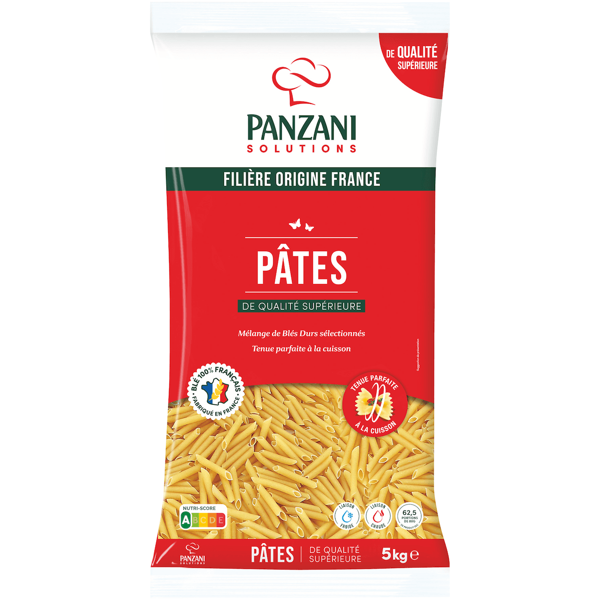 PENNE RIGATE QS SAC 5 KG