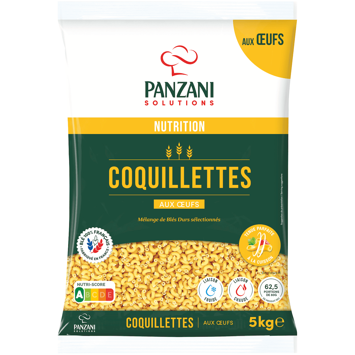 COQUILLETTES AUX OEUFS SAC 5 KG