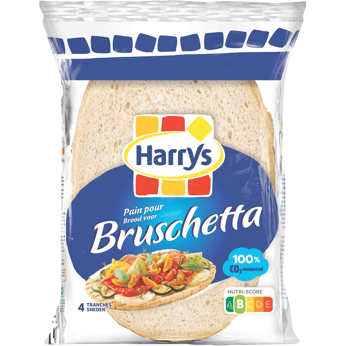 PAIN POUR BRUSCHETTA - PAQUET DE 4 TRANCHES 400G