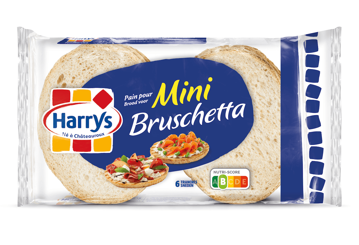PAIN POUR MINI BRUSCHETTA - PAQUET DE 6 TRANCHES 400G