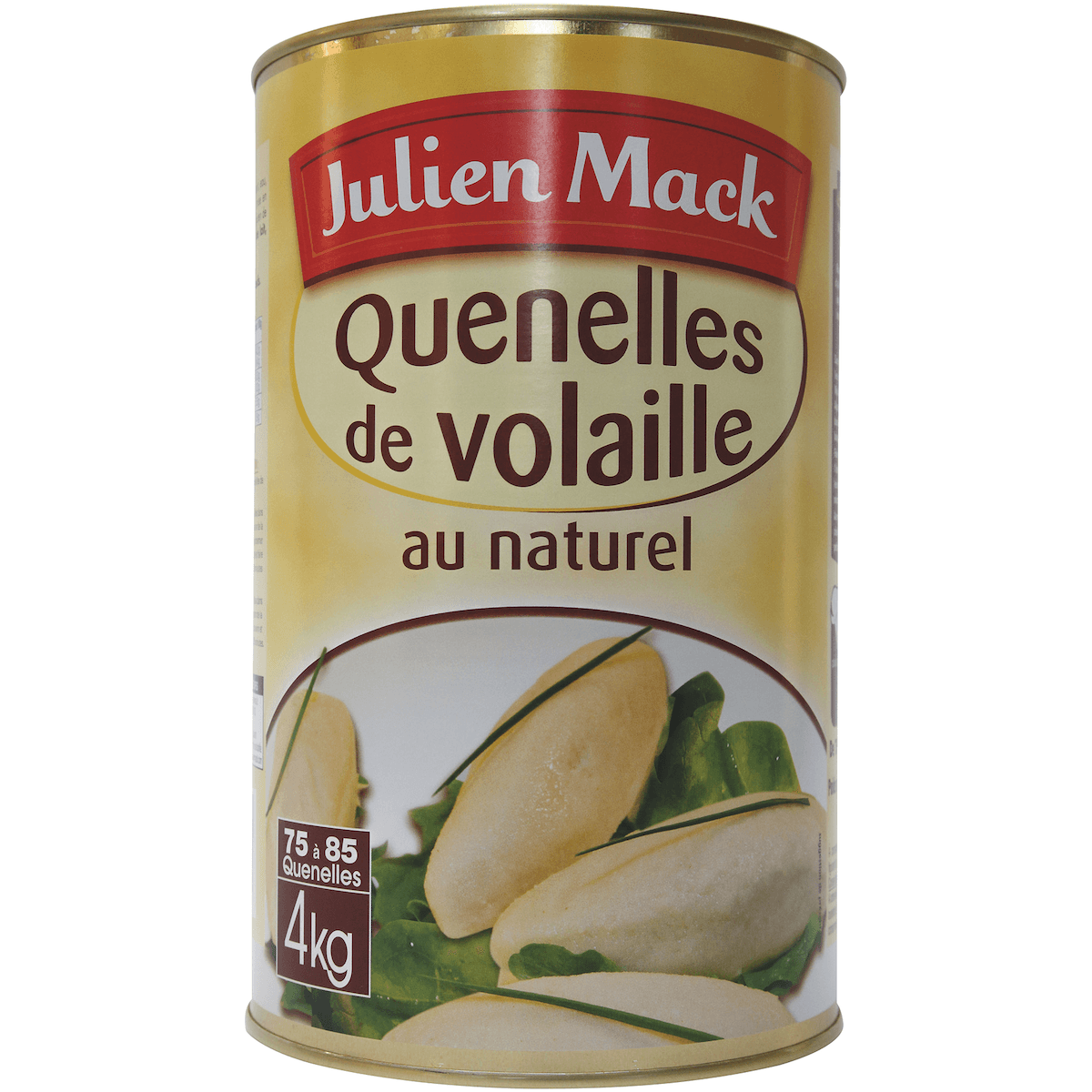 QUENELLES TRADITION. VOLAILLE - BTE 5/1 -75/85P.