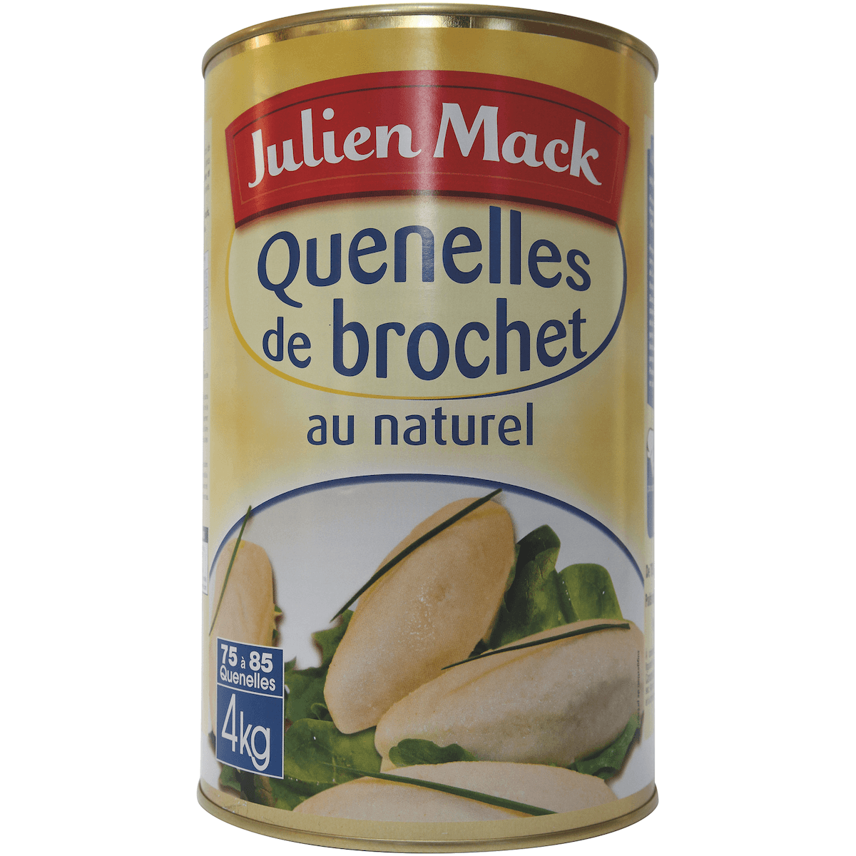 QUENELLES TRADITION. BROCHET - BTE 5/1 -75/85P.