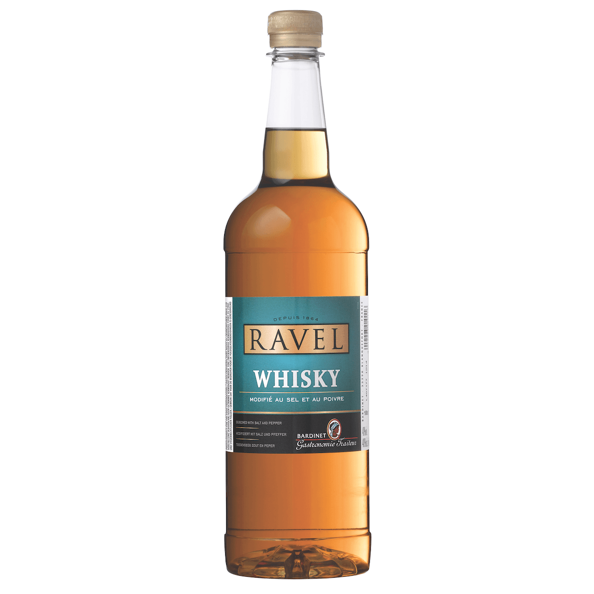 WHISKY MODIFIE 40%VOL BOUTEILLE 1L RAVEL