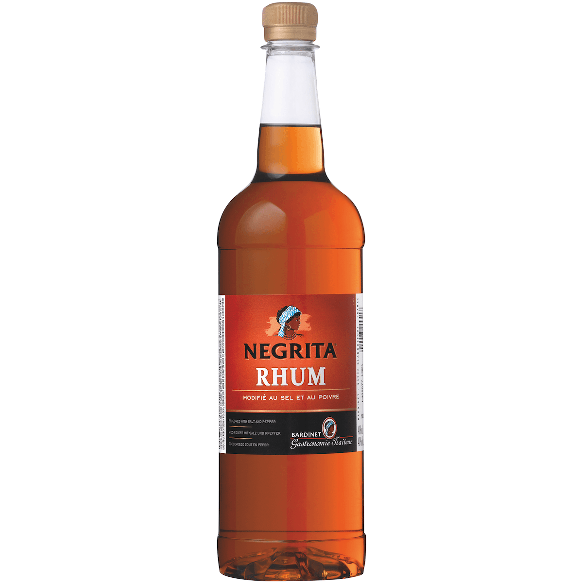 RHUM MODIFIE NEGRITA 40%VOL BOUTEILLE 1L