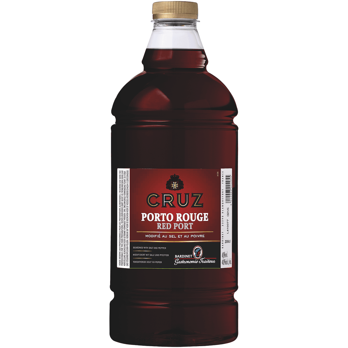 PORTO ROUGE MODIFIE 19%VOL BOUTEILLE 2L CRUZ