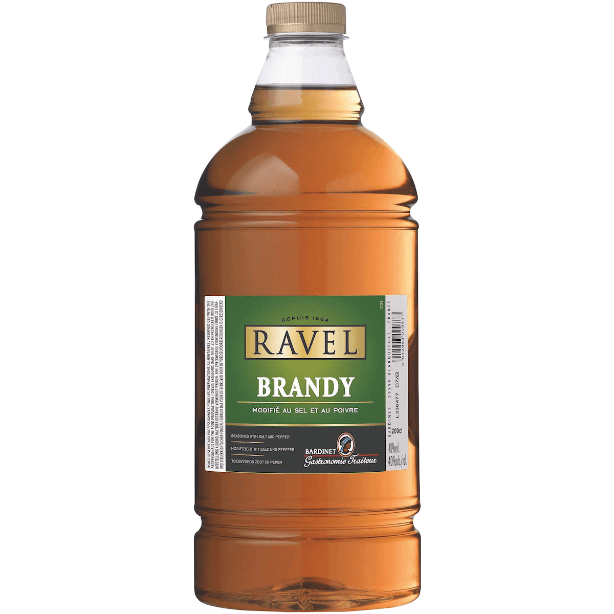 BRANDY MODIFIE 40%VOL BOUTEILLE 2L RAVEL
