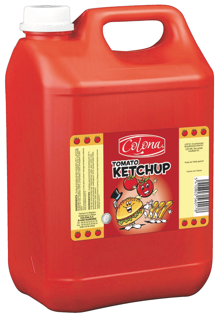 TOMATO KETCHUP 35% BIDON 5KG