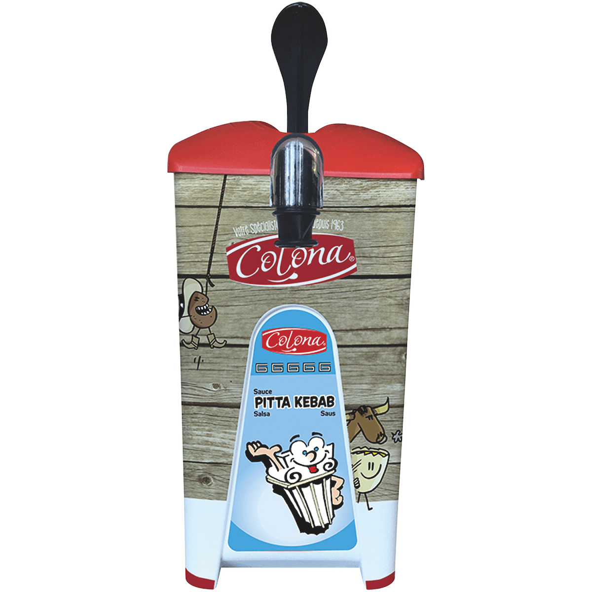 SAUCE PITTA SPEC. KEBAB COLONA 2X4 L BIB