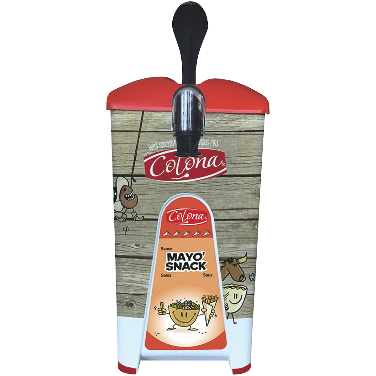 SALAD DRESSING MAYO'SNACK COLONA 2X4 L BIB