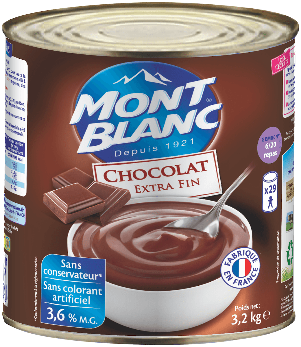 CREME DESSERT CHOCOLAT - BTE 3/1