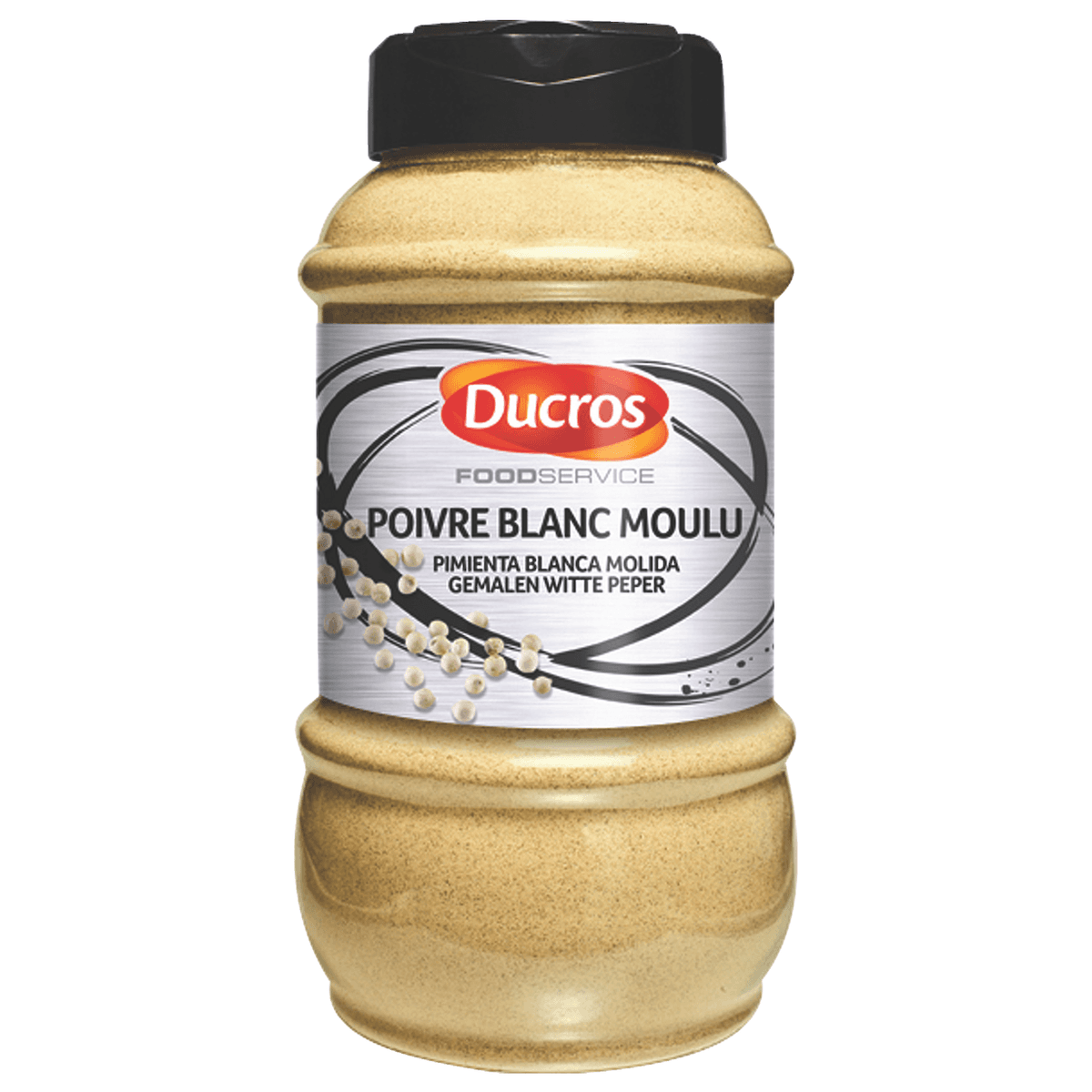 POIVRE BLANC MOULU BOITE DUC DE  425G