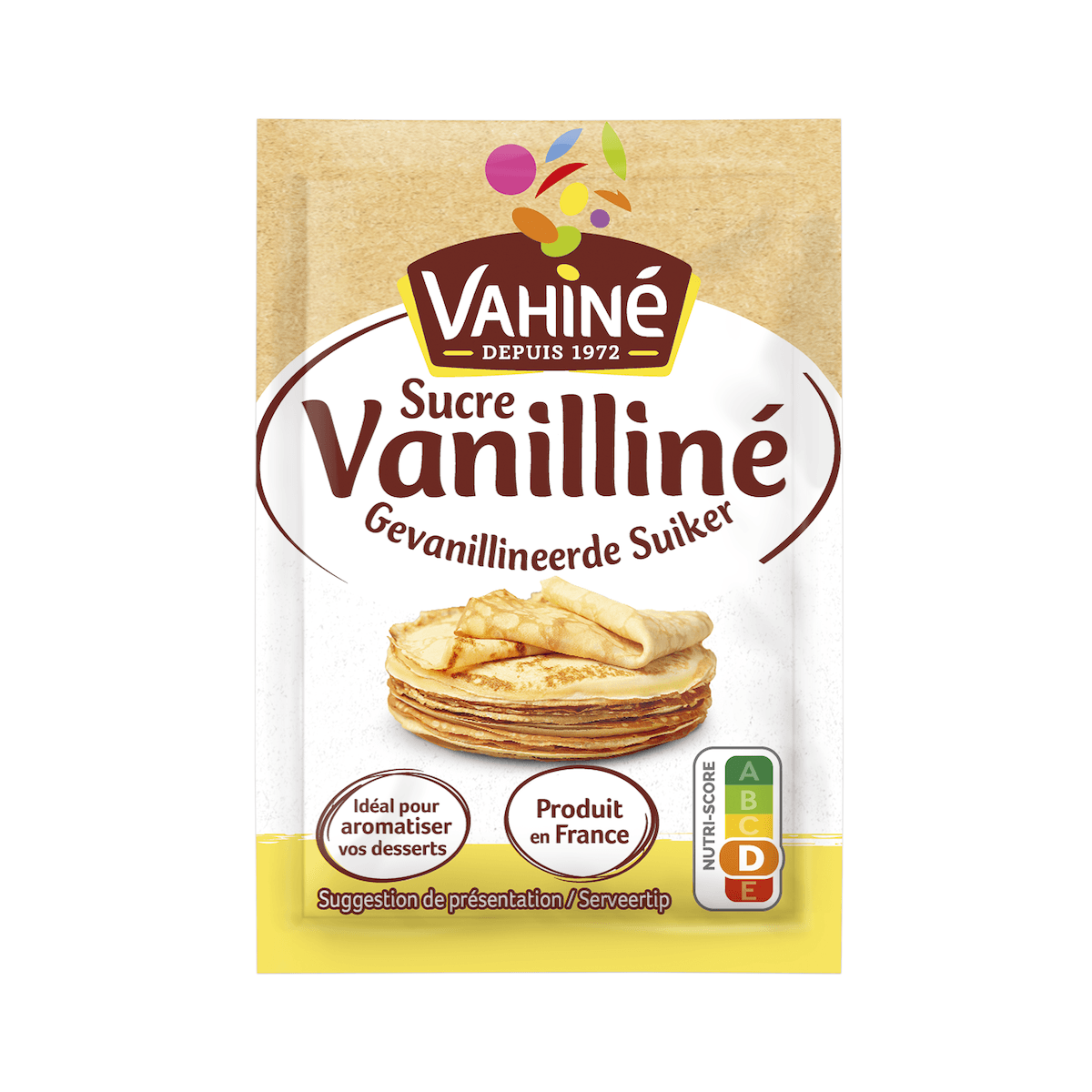 SUCRE VANILLINE 7,5G - BOITE DE 10 SACHETS
