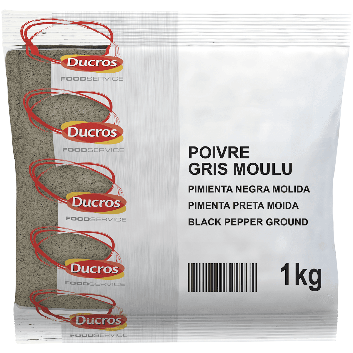 POIVRE GRIS MOULU  1 KG