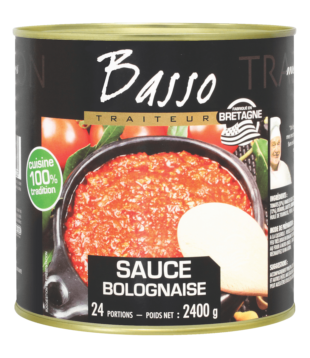 SAUCE BOLOGNAISE - BOITE 3/1