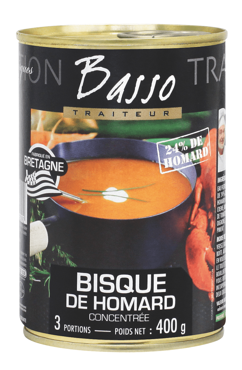 BISQUE DE HOMARD - BOITE 1/2 O.F.