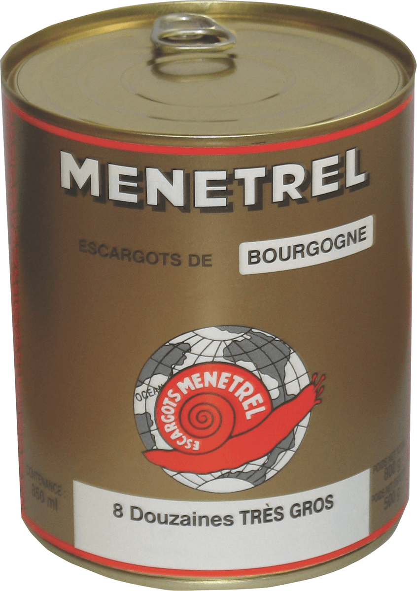 ESCARGOTS DE BOURGOGNE 8 DOUZ TRES GROS BOITE 4/4