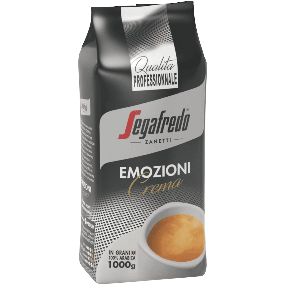 EMOZIONI CREMA GRAIN 100 % ARABICA PQT 1KG