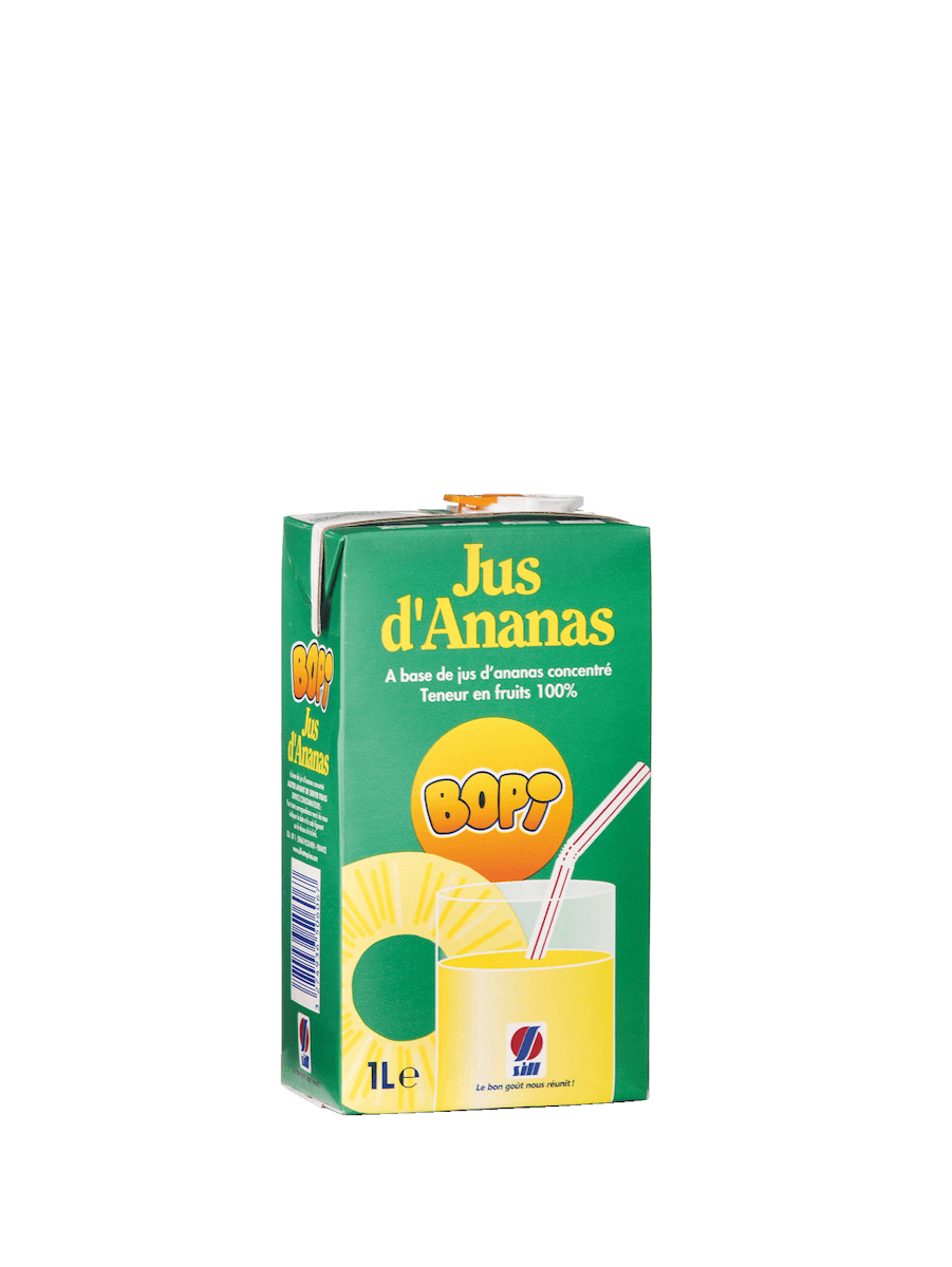 JUS D'ANANAS - BRIK 1L AVEC BOUCHON