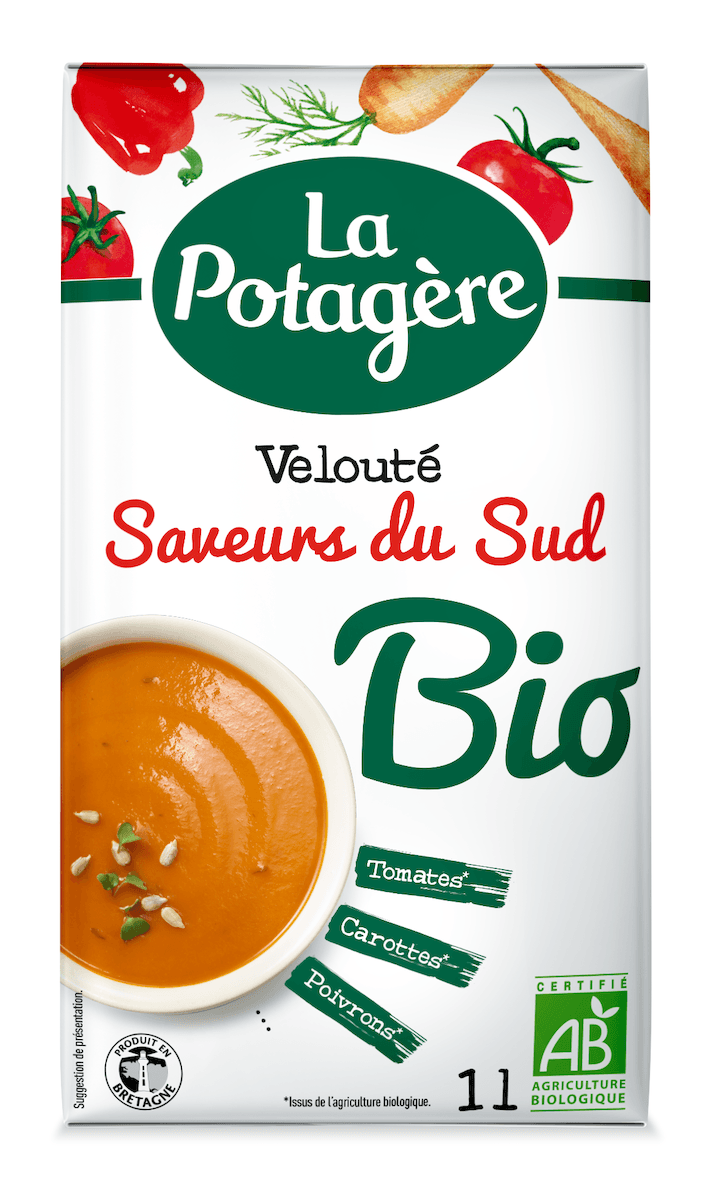 VELOUTE LEGUMES SAVEURS DU SUD BIO - PKL 1L