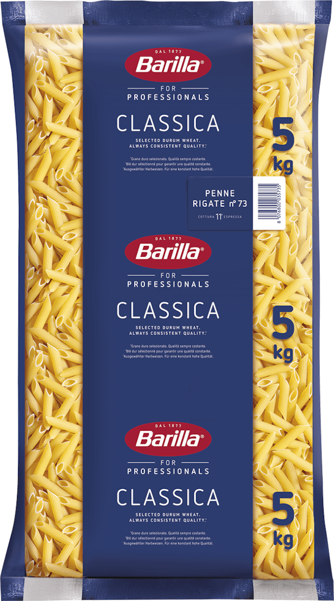 PENNE RIGATE N°73 QS SACHET DE 5KG